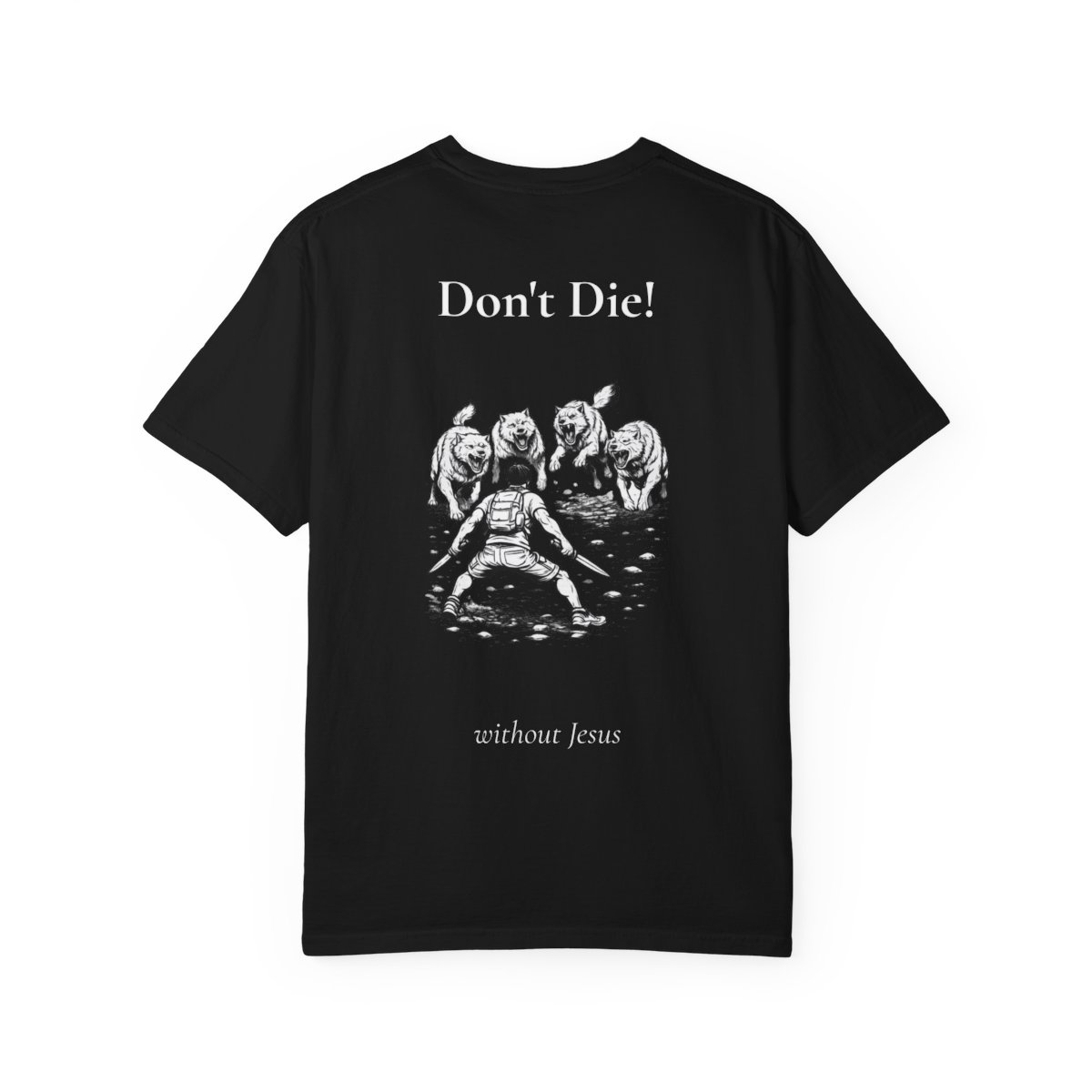 Don't Die shirt – angle
